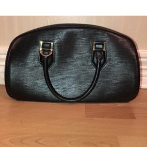 Black Louis Vuitton Epi Leather Jasmine Bag